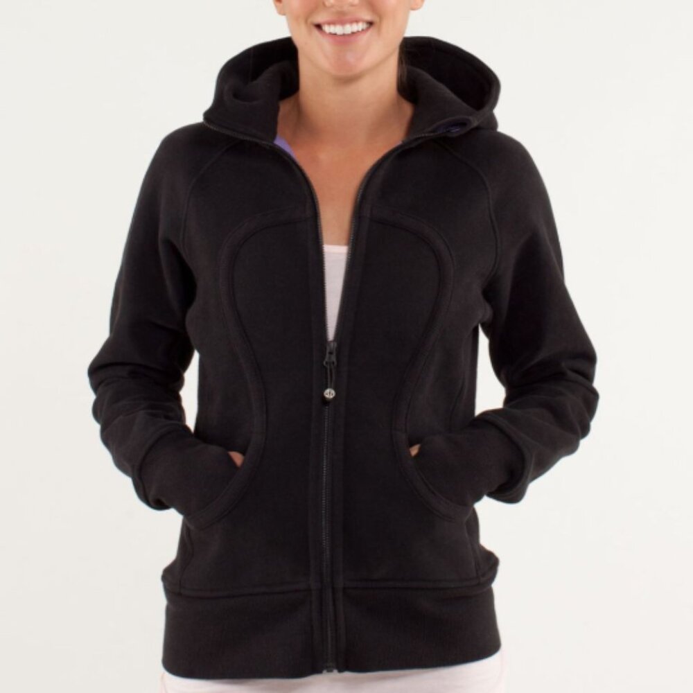 Black Lululemon Scuba Hoodie